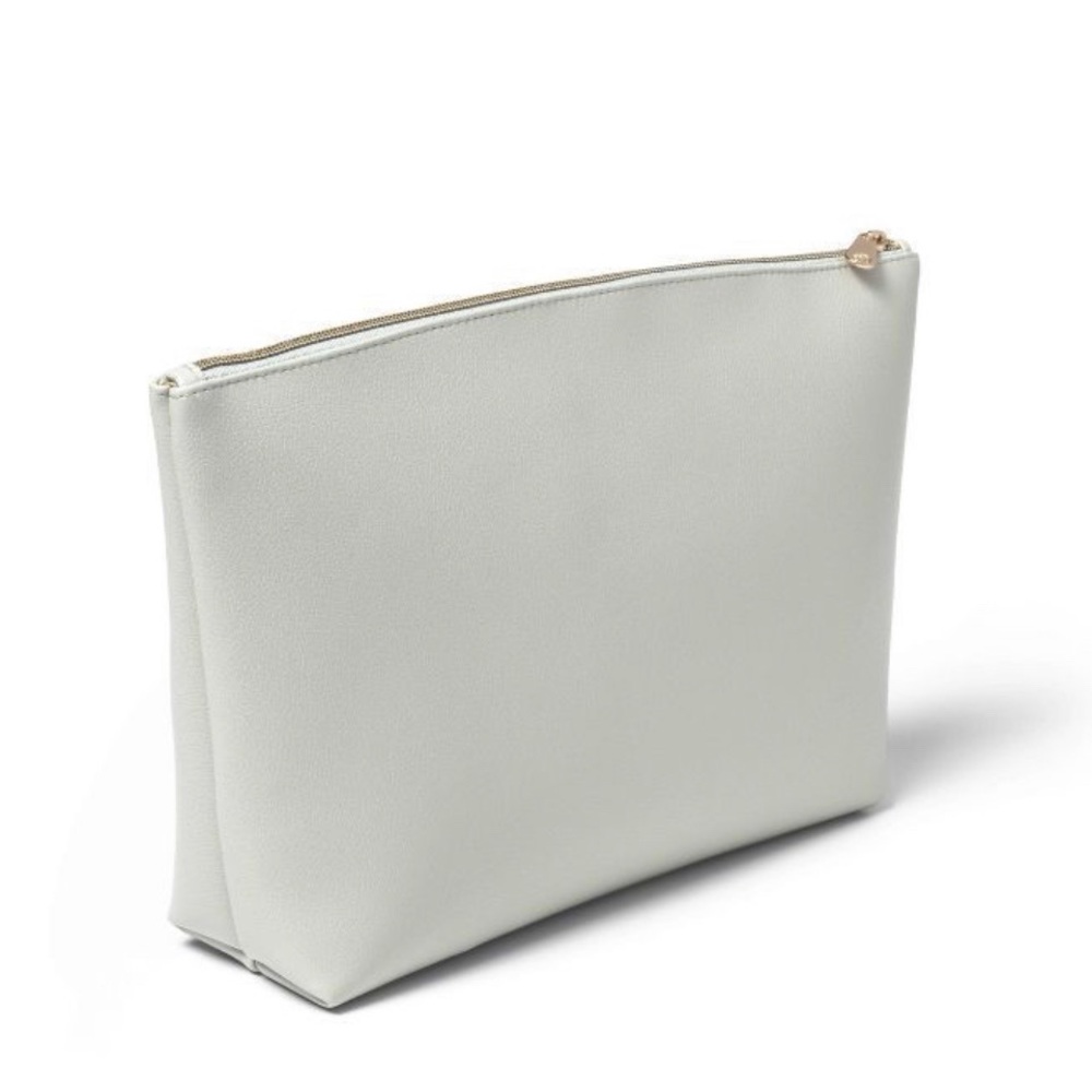 Sonia Kashuk Large Travel Pouch Mint Green Make-Up Bag NWT